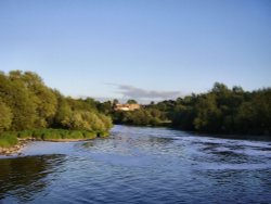 River Trent Beeston, Nottinghamshire, looking towards Clifton.