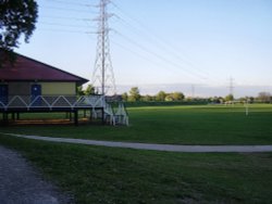 Sports Ground, Wier Field, Beeston, Nottinghamshire. Wallpaper