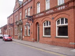 The Victoria Hotel, Beeston, Nottinghamshire. Wallpaper