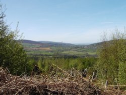 Exmoor National Park in Somerset. Wallpaper