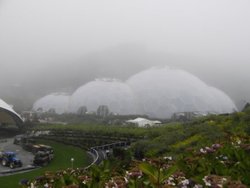 The Biomes at the Eden Project in Cornwall. Wallpaper