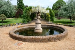 Victorian Garden at Beaulieu Palace House,Beaulieu,Hampshire Wallpaper