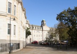 Maidstone is the county town of Kent and this is a view of the council offices (County Hall). Wallpaper