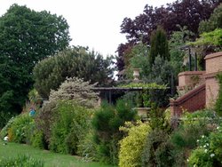 The Garden,  Leeds Castle, Kent Wallpaper