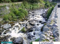 Lynmouth in Devon Wallpaper