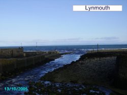 Lynmouth in Devon Wallpaper