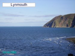 Lynmouth in Devon Wallpaper