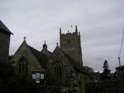 St Mary the Virgin Church.  Burton, Wiltshire Wallpaper