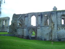 Glastonbury Abbey, Somerset Wallpaper