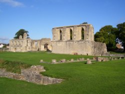 Glastonbury Abbey, Somerset Wallpaper