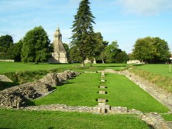 Glastonbury Abbey, Somerset Wallpaper