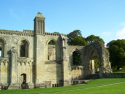 Glastonbury Abbey, Somerset Wallpaper