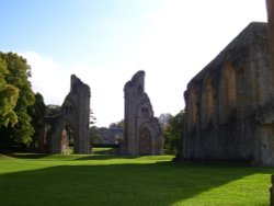 Glastonbury Abbey, Somerset Wallpaper