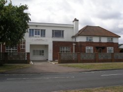 The old rescue station. Aylesham. Kent. Wallpaper