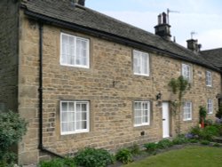 Plague Cottages in Eyam, Derbyshire Wallpaper