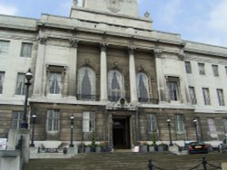 Barnsley Town Hall Wallpaper