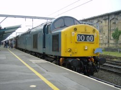 40145 - Preserved Diesel at Carlisle Railway Station Wallpaper