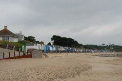 Mudeford Beach, Dorset Wallpaper