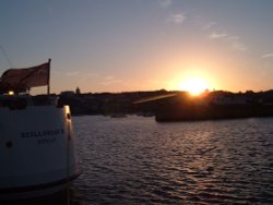 Penzance to Scilly ferry Wallpaper