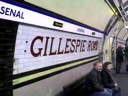 Arsenal Tube Station. Wallpaper