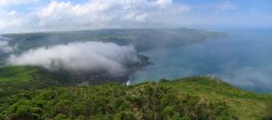 View from Great Hangman near Combe Martin, Devon Wallpaper