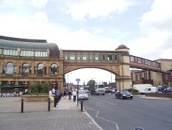 Commercial Street. Harrogate Wallpaper