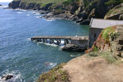 Lizard point slipway, Cornwall Wallpaper