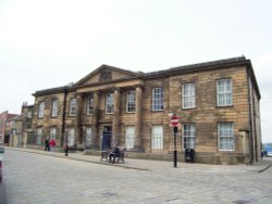 The Courthouse. Pontefract, West Yorkshire Wallpaper