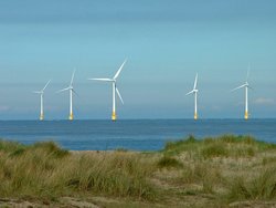 The 'Scroby sands windfarm' Wallpaper