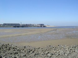 Fleetwood from Knott End Wallpaper