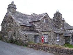 Post Office, Tintagel, Cornwall Wallpaper