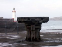 Capstan West Pier, Whitehaven, Cumbria Wallpaper