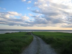 Fleet Lagoon, Dorset Wallpaper