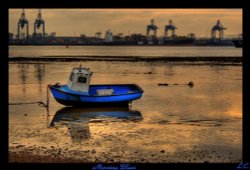 Morning Blues, Harwich, Essex Wallpaper