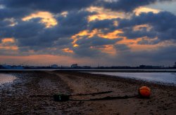 Low Tide, Harwich, Essex Wallpaper