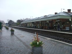 Sheringham station, Sheringham, Norfolk Wallpaper