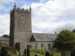 St Mary's Church, Belstone, Devon Wallpaper