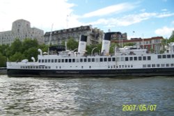 Ship, Queen Mary, London Wallpaper