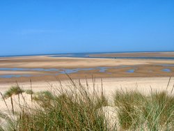 The Beach at Wells-Next-The-Sea, Norfolk Wallpaper