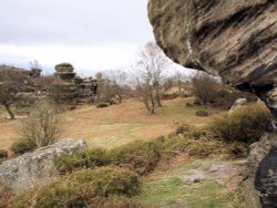 Brimham Rocks, Harrogate, North Yorkshire Wallpaper