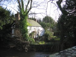 Cottage, Eardisland, Herefordshire Wallpaper