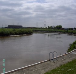 The River Trent on its way to Gainsborough, West Stockworth, Nottinghamshire Wallpaper