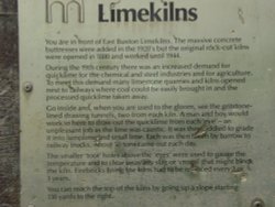 The story of the Buxton Limekilns on Millers Dale Wallpaper