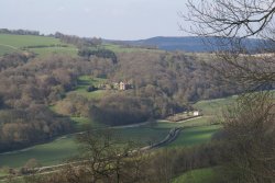 View from Croft Ambery Hill Fort in Herefordshire