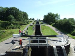 Foxton Locks, Foxton, Leicestershire Wallpaper