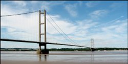 Humber Bridge from the South Shore Wallpaper