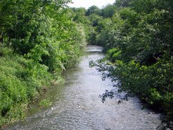 The River Arrow, Redditch, Worcestershire Wallpaper