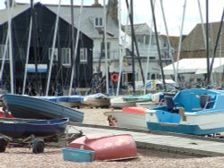 Whitstable Yacht Club, Kent Wallpaper