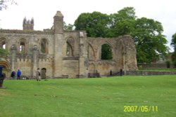 Glastonbury Abbey, Glastonbury, Somerset Wallpaper