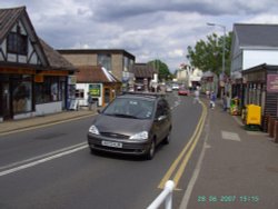 Main Street in Wroxham, Norfolk Wallpaper